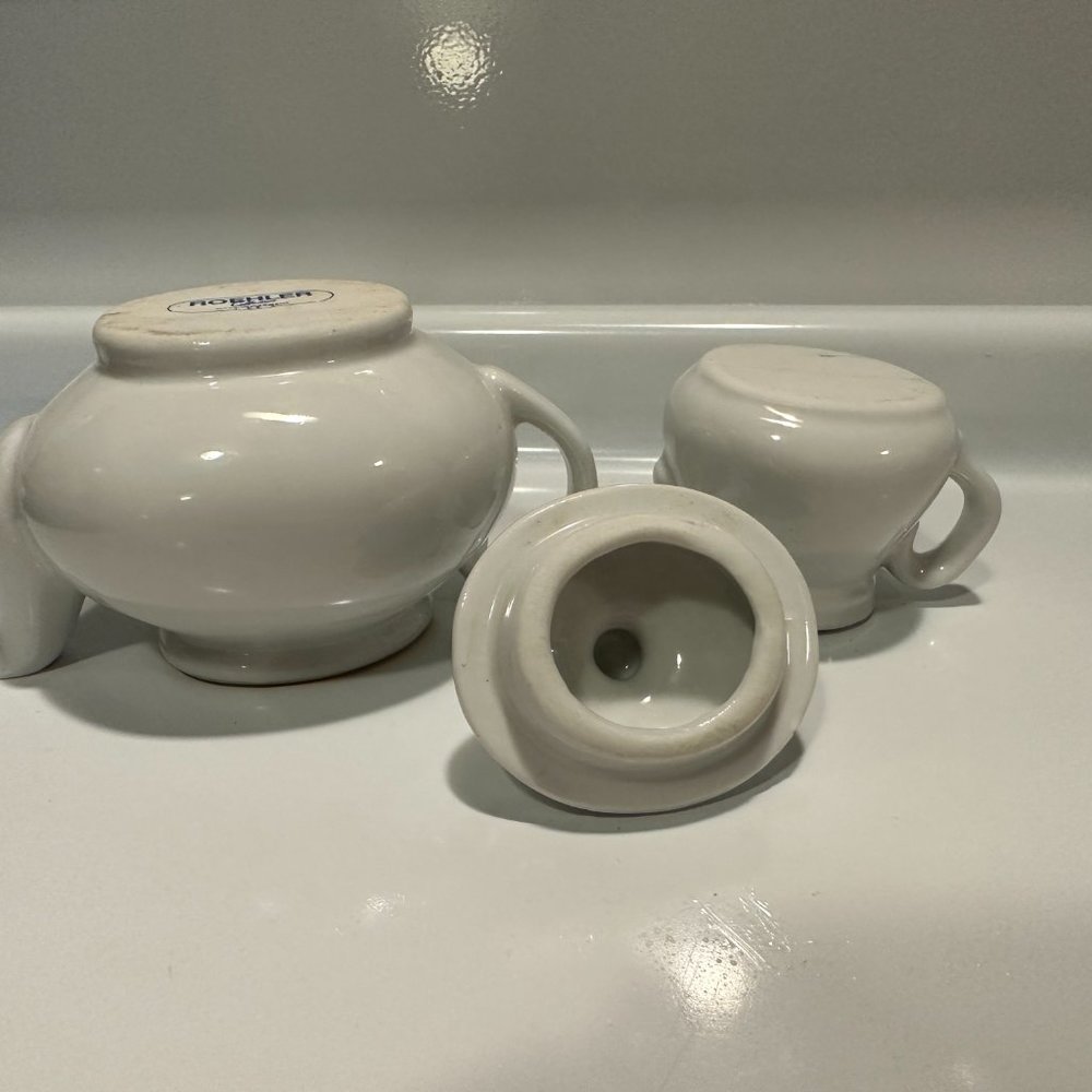 Mini Roehler Teapot & Creamer Set - Vintage - Picture 4 of 8